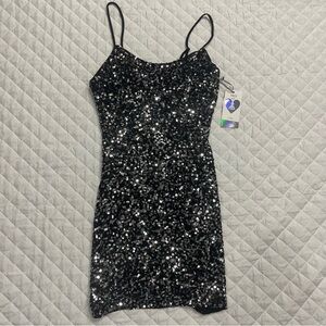 Iris Sequin New Medium Mini Cami Dress